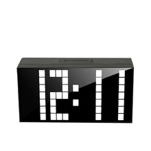 LED Alarm font b Clock b font Despertador Temperature Calendar LED Display Electronic Desktop Digital font