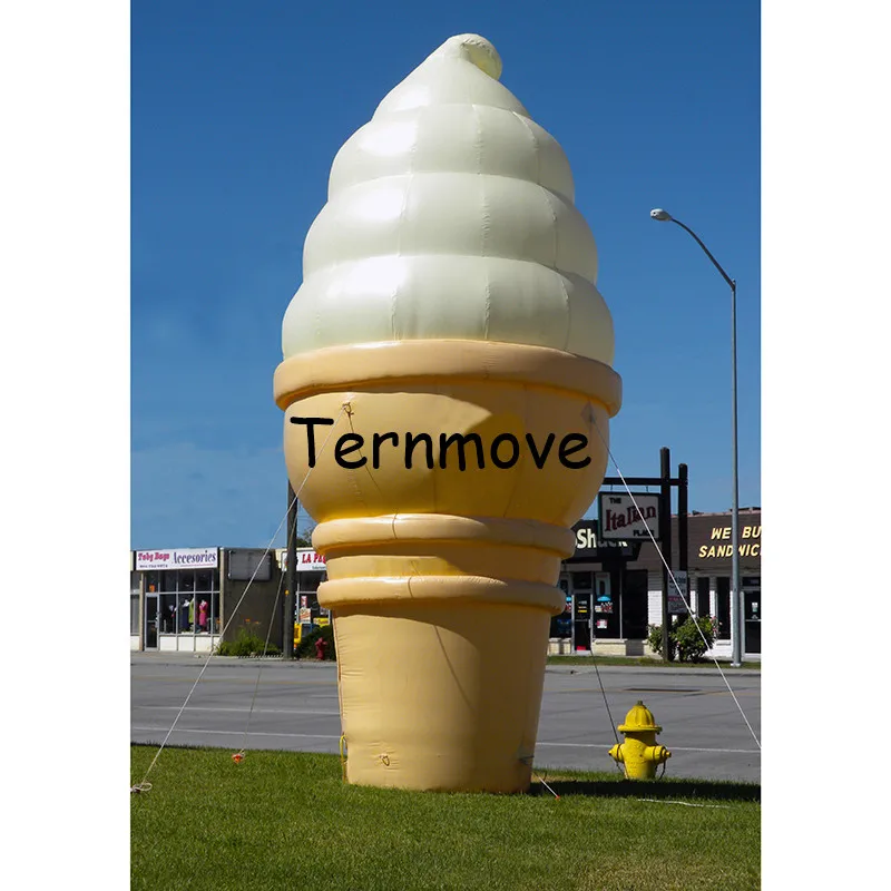 Inflatable Ice Cream Replica Advertising Promotion Products Airblown Large Outdoor Gaint Inflatable Ice Cream Cone Display Inflatable Bouncers Aliexpress