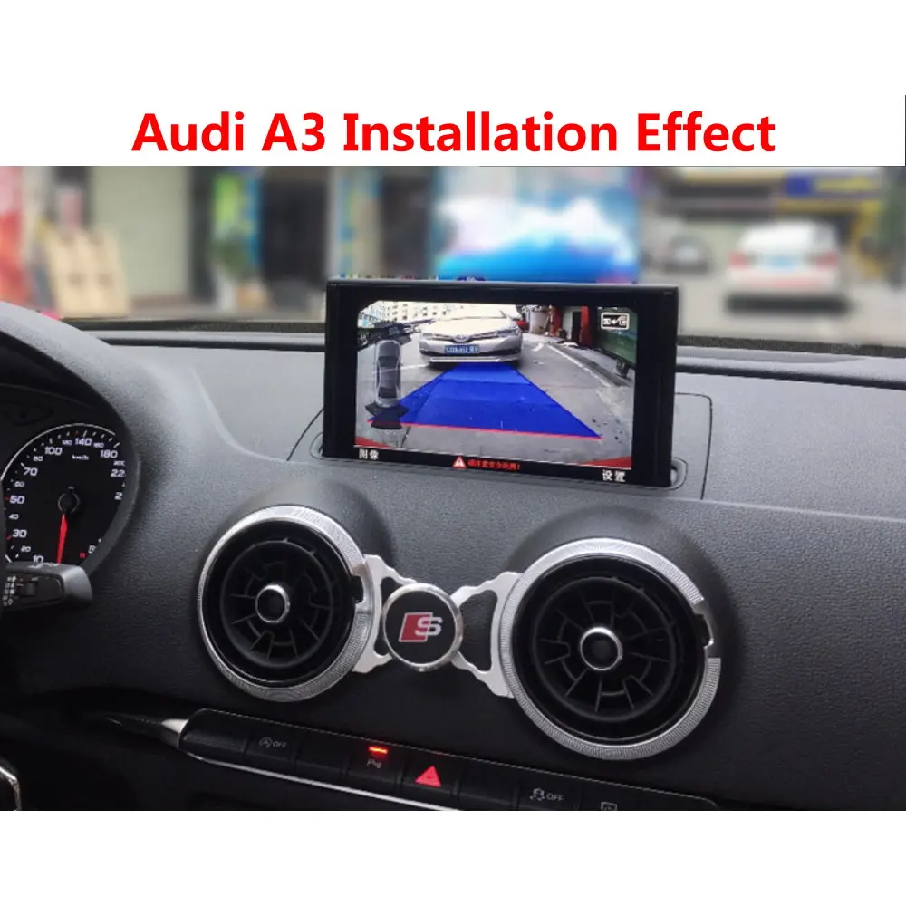 Liislee Original Screen Update System For Audi A3 2017 ~2018  Rear View Camera + Reversing Module  Decode Track Box 5