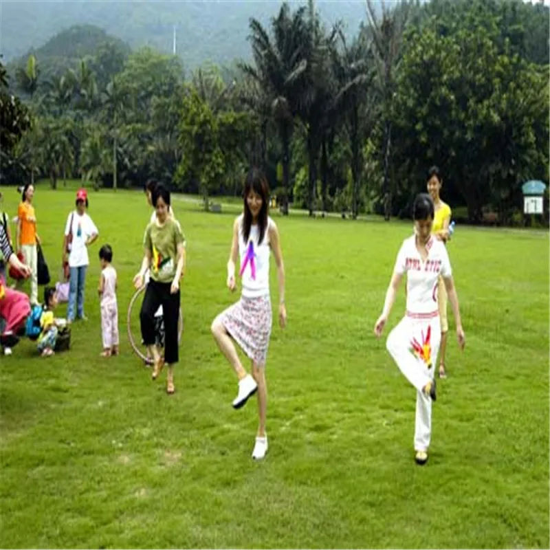 5X Китайский Jianzi 4x19 см перо Kicker игрушка для детей взрослые Вечерние игры Волан Высокое качество перо Kicker упражнения ноги