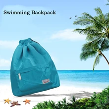 Водонепроницаемый спортивный рюкзак для плавания сумка, рюкзак со шнурком для Отдых Путешествия Фитнес рюкзак пляжная сумка для хранения