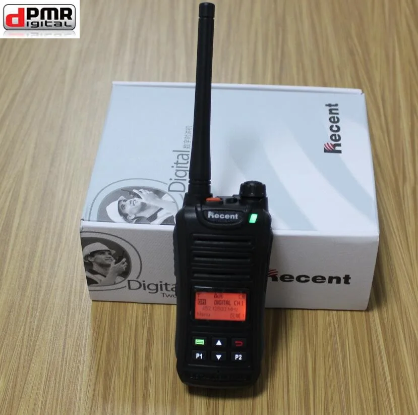 Маленькая программируемая профессиональная цифровая рация 209D 2 Вт dPMR UHF