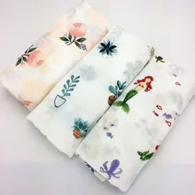 HOT new Roses sirène 120×120 cm Fiber De Bambou Bébé Wrap Emmailloter Couverture de bébé Nouveau-Né Infantile Swaddle Serviette Célèbre Multifunctiona