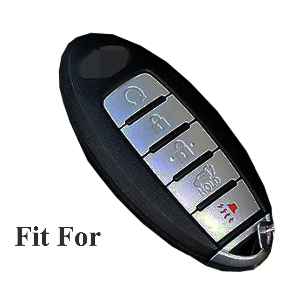5 кнопочный пульт дистанционного ключа брелок силиконовый чехол для Nissan Pathfinder Maxima Altima Sedan X-TRAIL Almera Keyless
