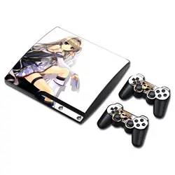 Бесплатная доставка скин для PS3 Slim удаленного защиты Стикеры для PS3 Slim # tn-p3slim-3217