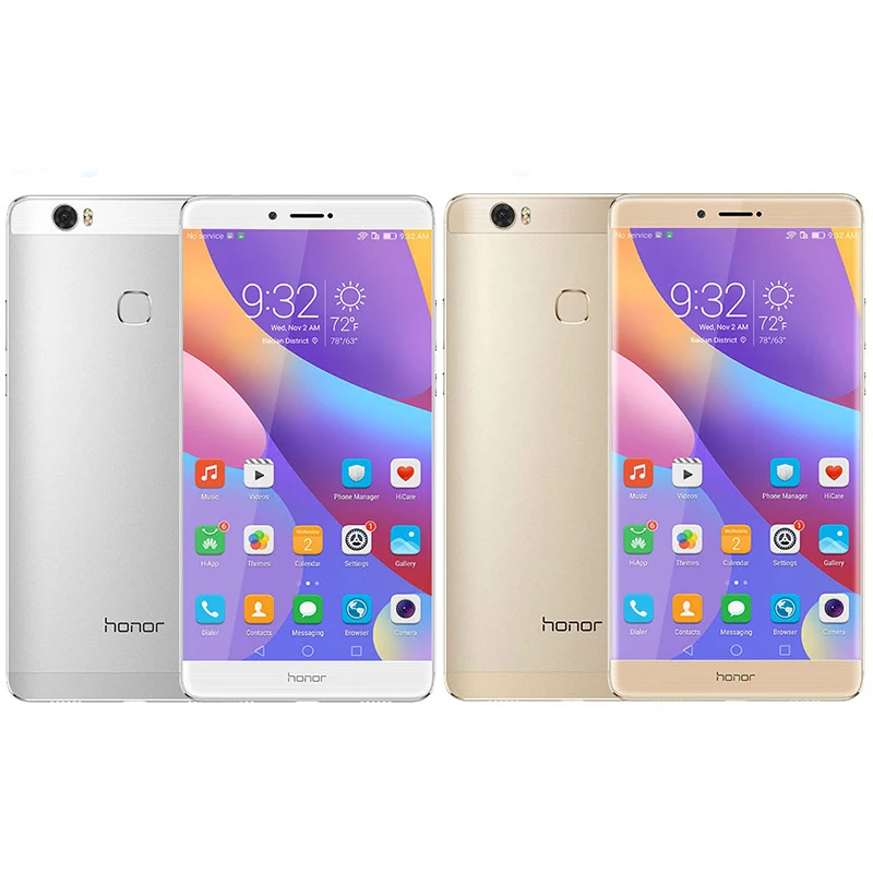 Оригинал HONOR Note 8 Kirin 955 Восьмиядерный 2K экран мобильный телефон 4 Гб 64 Гб/128 Две sim