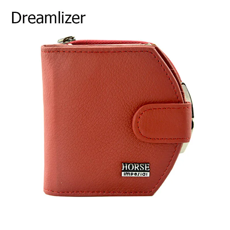  Lovley Short Hasp 100% Cowhide Genuine Leather Women Coin Bag Wallet Brand Designer Cartera Purse Female Card Wallet 