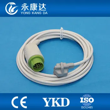 

Compatible KONTRON pediatric soft tip SpO2 Sensor 3m,12pins