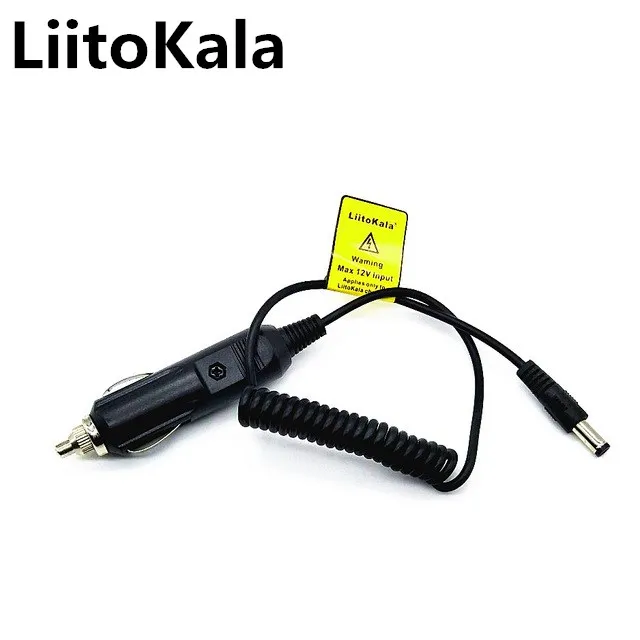 Liitokala 1 шт. lii500 Nitecore I4 автомобиль cargador и нагрузка накидка+ автомобиля carver