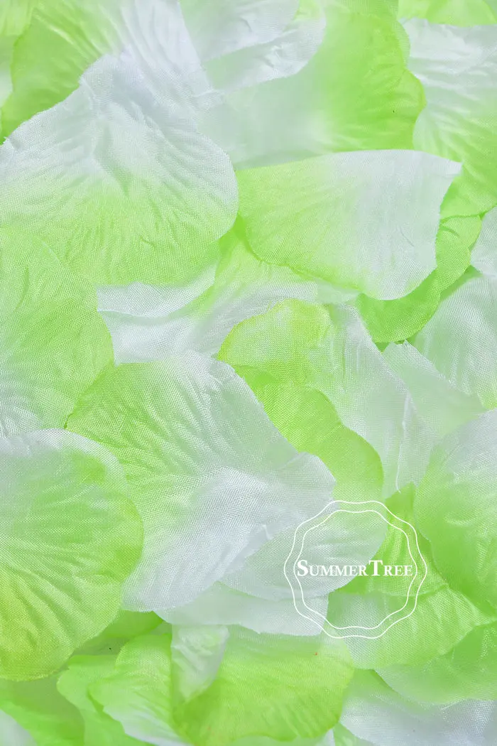 100pcs/pack Silk Rose Petals Table Confetti Artificial Flower Baby Shower Crafts Wedding Supplies Party Christmas Venue Decor