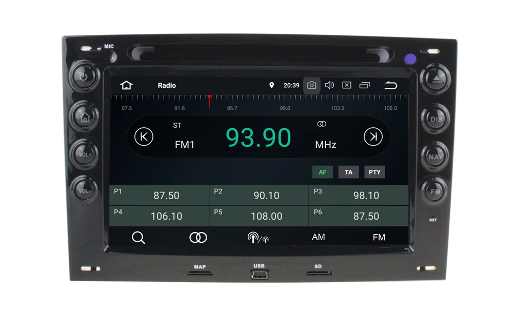 Top Android 8.1 Car DVD Player GPS for Renault Megane2 Megane 2 2006-2010 with wifi Bluetooth Stereo Radio 17