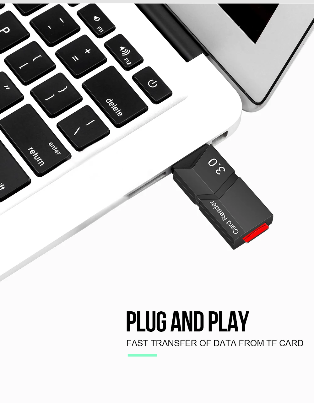 MicroDrive бренд micro sd кард-ридер Высокое качество Смарт-кард-ридер USB 3,0 SD/TF кард-ридер