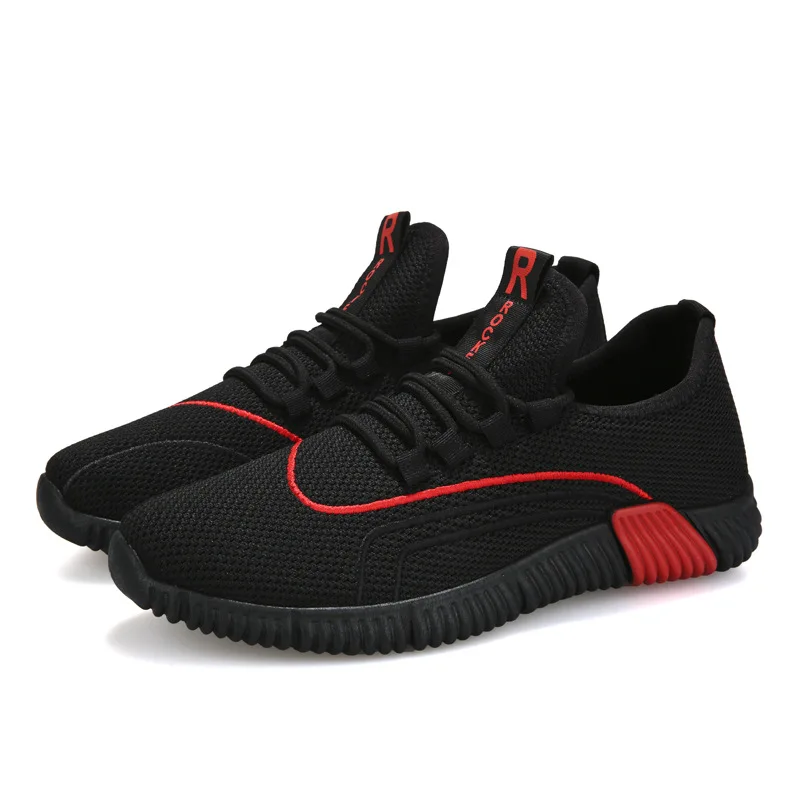 

2019 Spring and Autumn Men's Casual Shoes Fashion Lightweight Breathable Mesh Cloth Men's Shoes Suitable for Sports Shoes