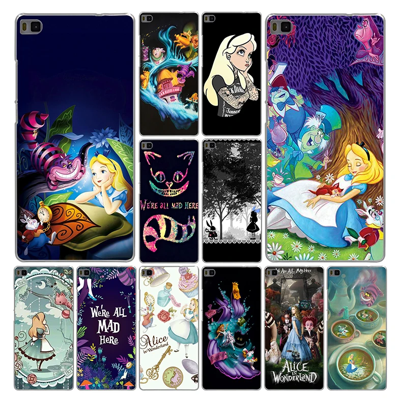 Чехол для телефона Lavaza Alice in Wonderland huawei P20 P10 P9 P8 Lite Plus Pro 2017 2016 2015 P Smart 2019 | Мобильные