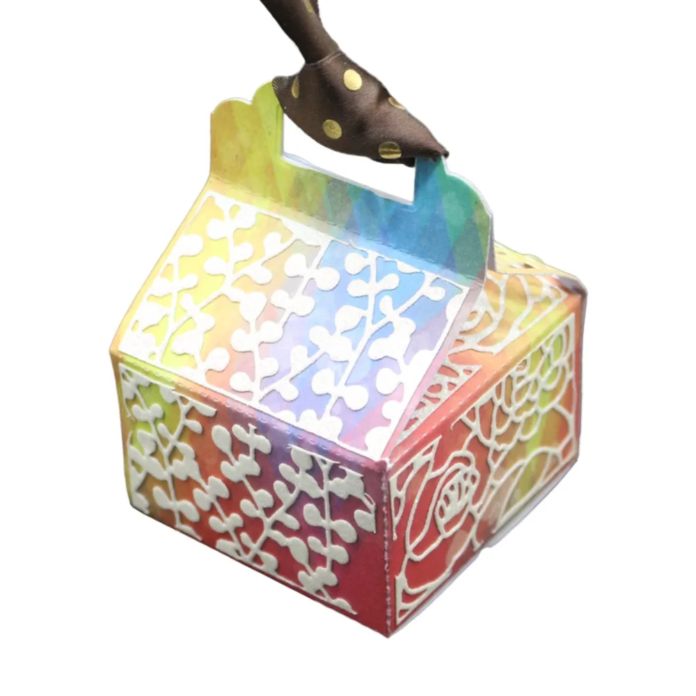 

Gift Box for Happy Birthday Metal Cutting Dies Making Stamps Stencils For DIY Scrapbooking Photo Album Embossing Paper Card