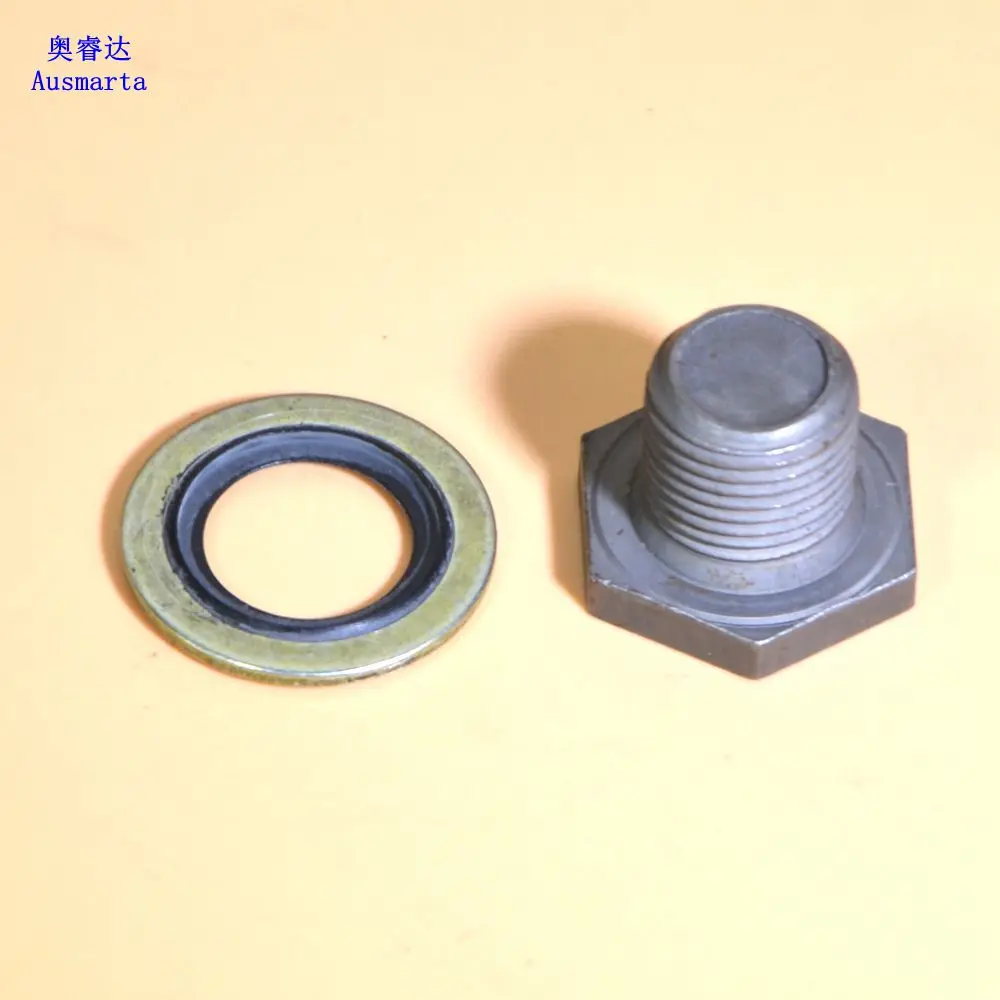 

1-5 Pcs 508 C5 2 2.3 oil sump oil drain screw screw gasket 016488 FYLS