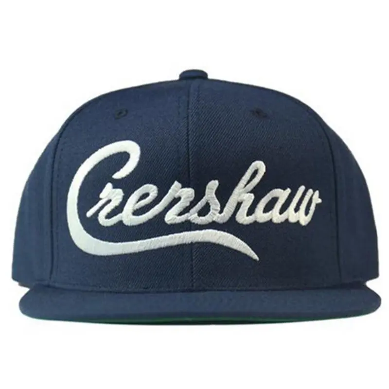 Новинка RIP Nipsey Hussle Кепка Crenshaw Snapback Кепка Высококачественная бейсболка для мужчин и женщин хип-хоп хлопковая кепка Прямая поставка - Цвет: Navy Blue