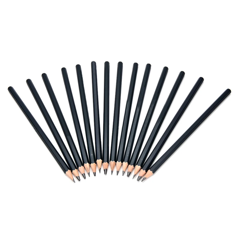 

14pcs Sketch and Drawing Pencil Set HB 2B 6H 4H 2H 3B 4B 5B 6B 10B 12B 1B