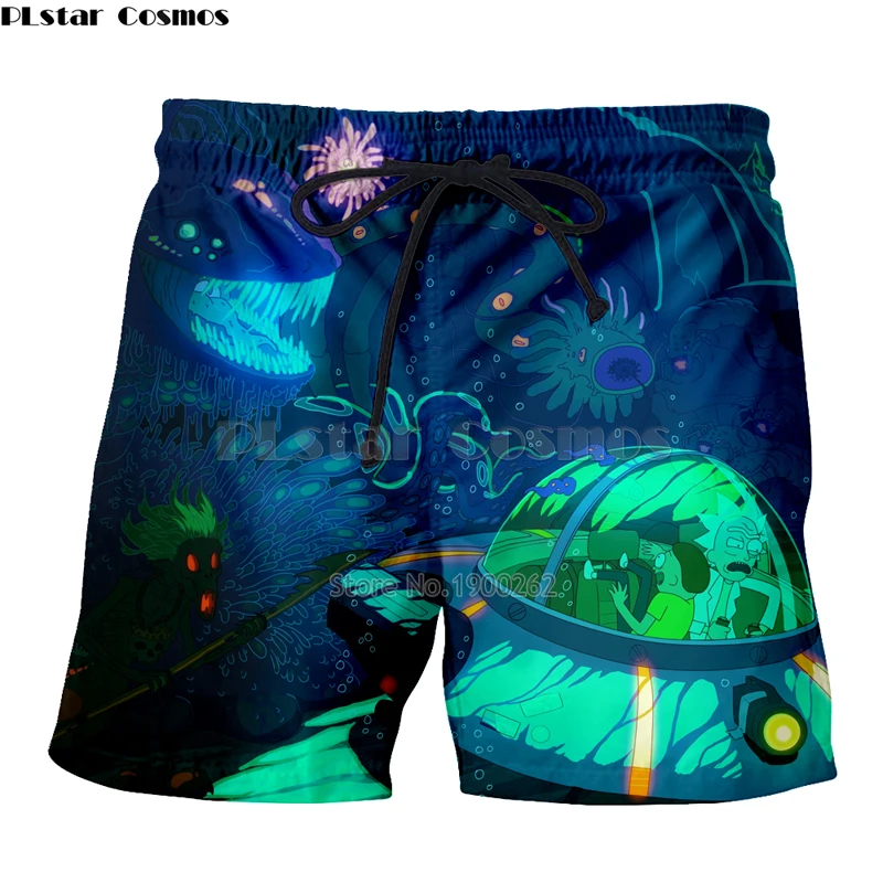 

Plstar Cosmos Rick And Morty Mens Women Plus Size 5XL Harajuku Unisex pant Cartoon 3D Printing Plus Size 5XL