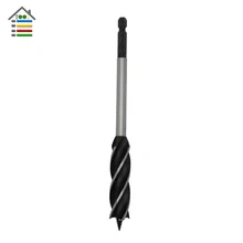 1pc 16mm 18mm 20mm 22mm Four Slot Four Blade Woodworking Auger Bits Core Drill Bit Wood