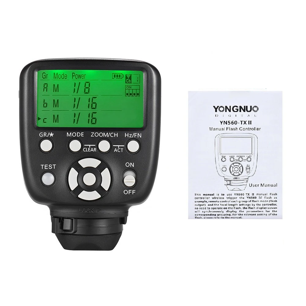 YN560TX II YN560 TX C беспроводной контроллер вспышки и Commander для Yongnuo YN 560III Speedlite Canon DSLR