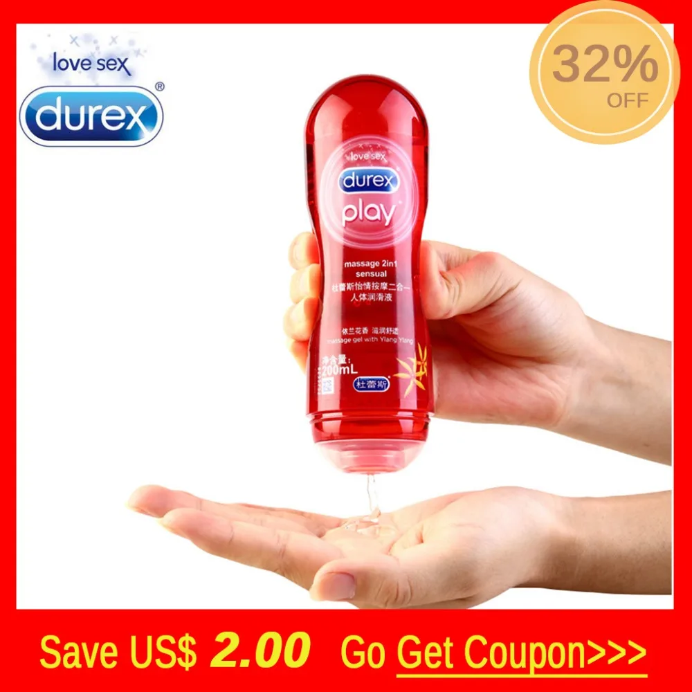 Durex Play Ylang лубрикант смазка на водной основе для секса с вибратором Эротические