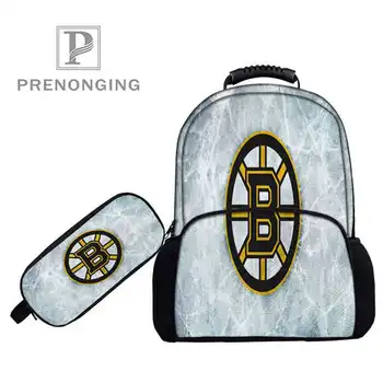 

Custom 17inch boston_bruins_ Backpacks Pen Bags 3D Printing School Women Men Travel Bags Boys Girls Book Computers Bag#1031--85