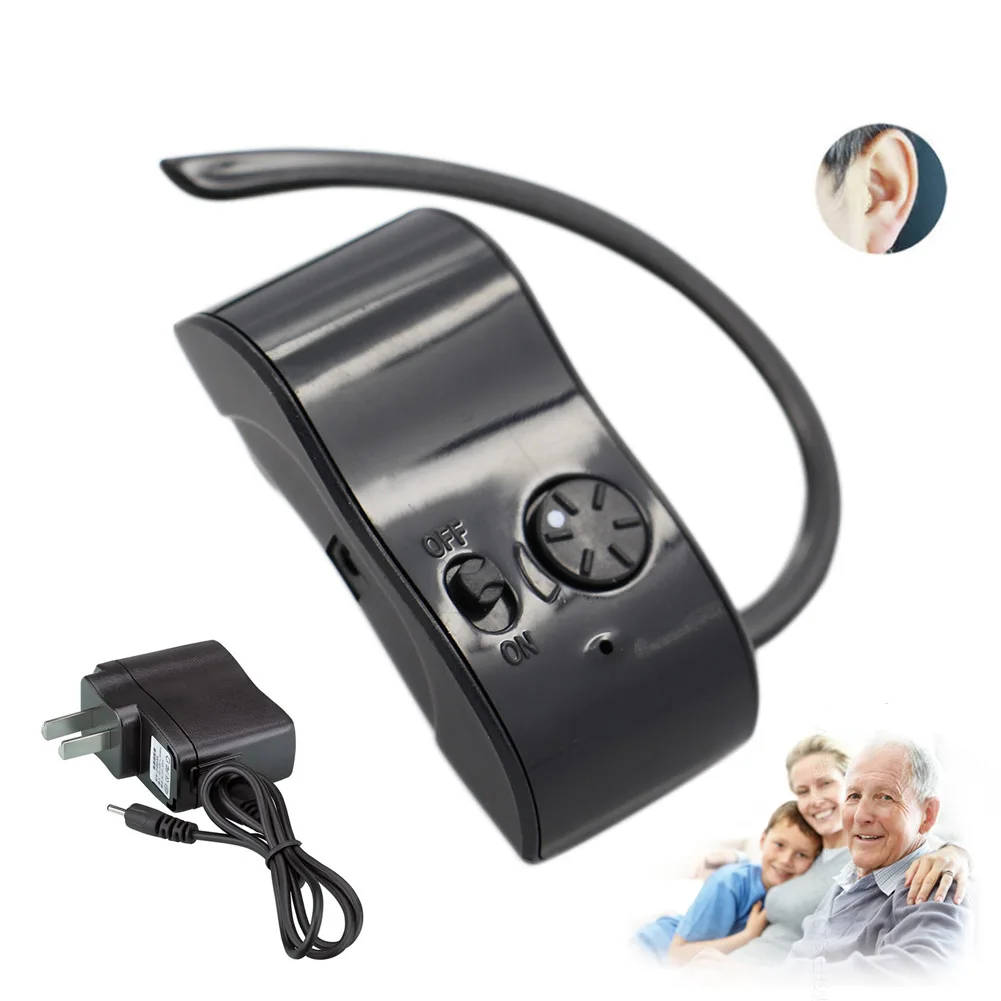 Newly AXON A-155 Rechargeable Hearing Aid Sound Amplifier Over Ear Amplifier Bluetooth Type
