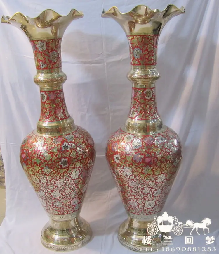 110cm Height 2pcs The characteristics of India bottle vase Pakistan