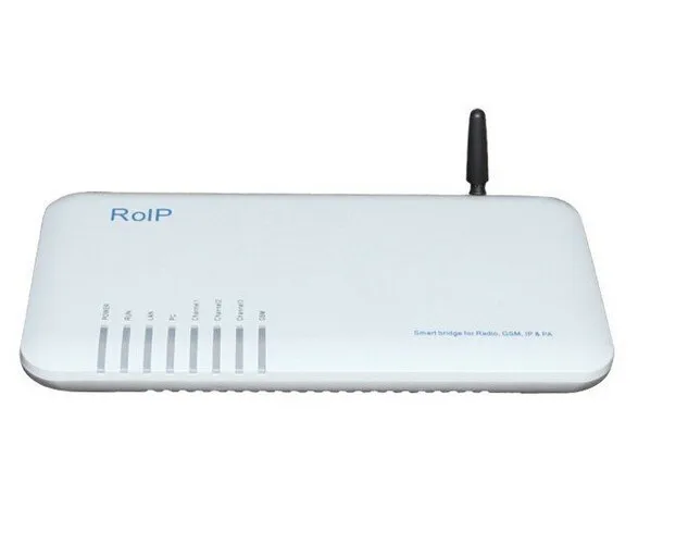 Умный ROIP302 PTT порт сигнал к ip-пакету с голосовой связью, два RJ-11 FXS порт для традиционного телефонного набора