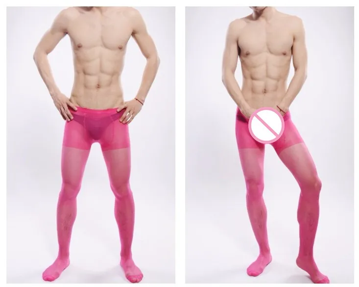 male panties 100D thick male sexy pantyhose velvet sexy tights underwear men