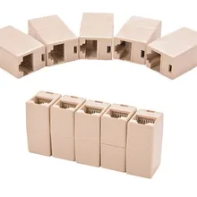 Network RJ45 Connector Ethernet Lan Adapter Female to Female Connector CAT5 5e 8P8C Network Cable Extender Plug Network RJ45 Connector Ethernet Lan Adapter Female to Female Connector CAT5 5e 8P8C Network Cable Extender Plug