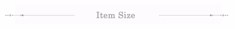 item size