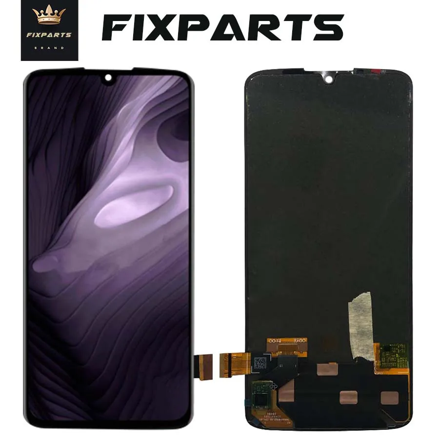 Black For Motorola MOTO Z4 LCD Display Touch Screen Digitizer Assembly 2160*1080 Replacement For