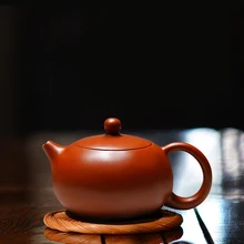 Подлинная Исин ручной работы XI SHI Чай горшок кунг-фу Фиолетовый глины Чай 150 мл