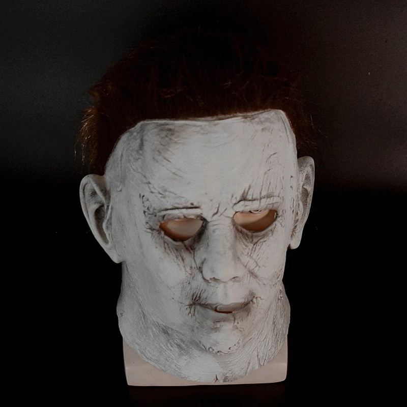 

MichaelMyers Mask Cosplay Movie Halloween Latex Ghost Face Mask Terror Prop