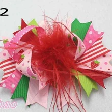 120 шт., модные изысканные банты для волос для девочек, популярные модные банты для волос