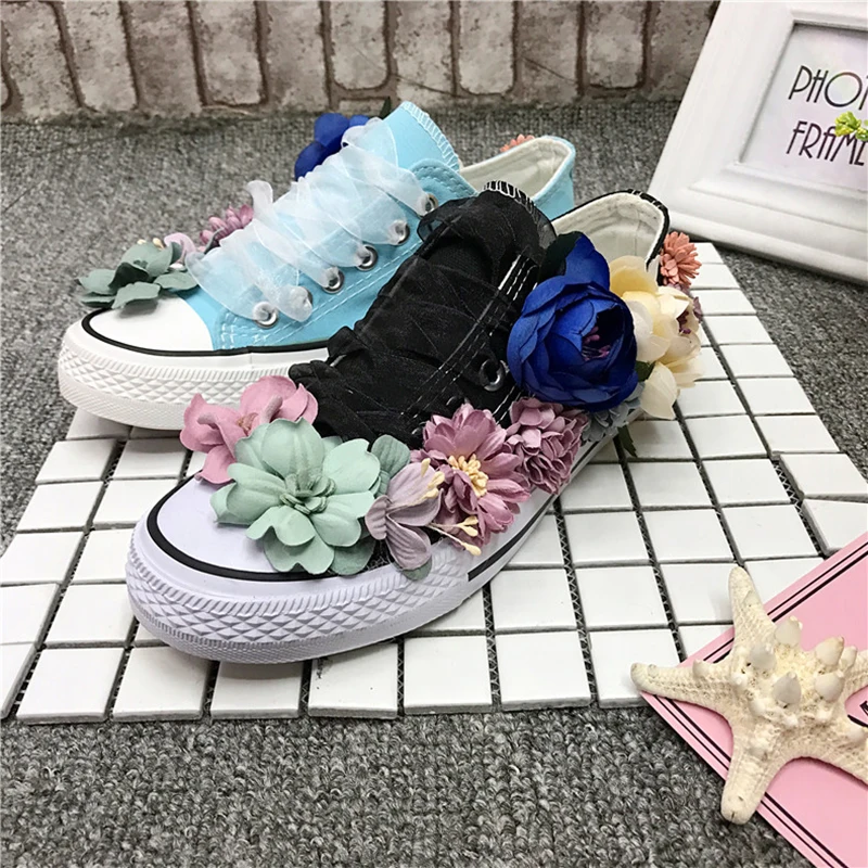 

spring handmade Kids shoes girls bling bling canvas shoes fashion Children Rhinestone flower canvas shoes