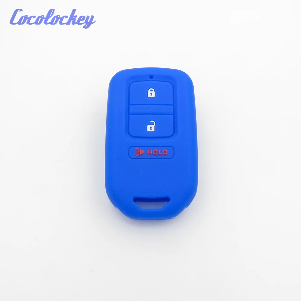 Cocolockey силиконовый чехол для автомобильного ключа Держатель Honda 2013 2014 Accord Civic Pilot CRV