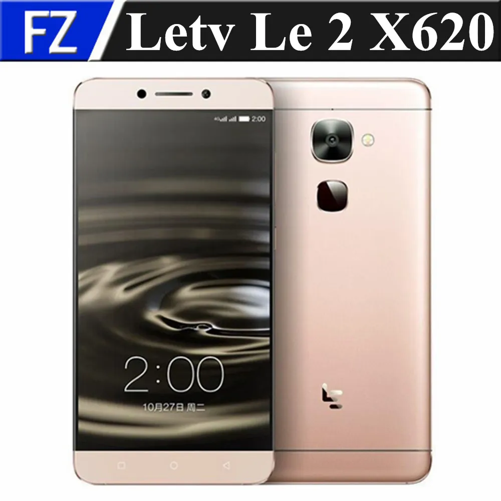 Original LETV LeEco LE 2 X620 5.5" FHD MTK6797/Helio X20 Deca core Android 6.0 4G LTE 16MP 3GB RAM 32GB ROM smartphone dual sim