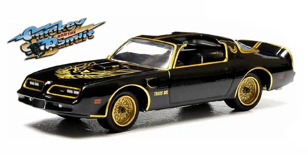 GL 1: 64 Bandit 1977 PONTIAC T/A сплав модель автомобиля литья под давлением металлические игрушки подарок на день рождения для детей мальчик