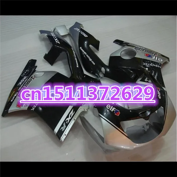 Комплект обтекателей для Kawasaki Ninja 250R 2008 - 2014 08 09-14 серебристо-черный обтекатель ZX250R