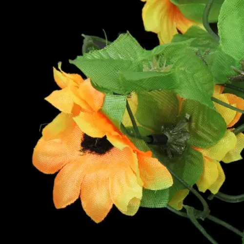 Artificial sunflower garland flower vine for Home Wedding Garden Decoration Artificial sunflower garland flower vine for Home Wedding Garden Decoration