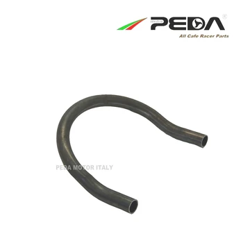 

2UQ-L21-W22.5 Cafe Racer parts vintage Seat Frame Hoop Loop W LED Light Lamp Upswept Kick Up Brat Style Bent Steel Iron New