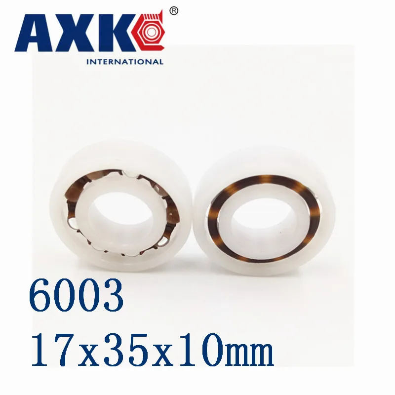 

2023 специальное предложение, новинка, пластиковые подшипники rolсейчас Axk 6003 Pom (10 шт.) 17x35x35x0, стеклянные шарики 17 мм/35 мм/10 мм