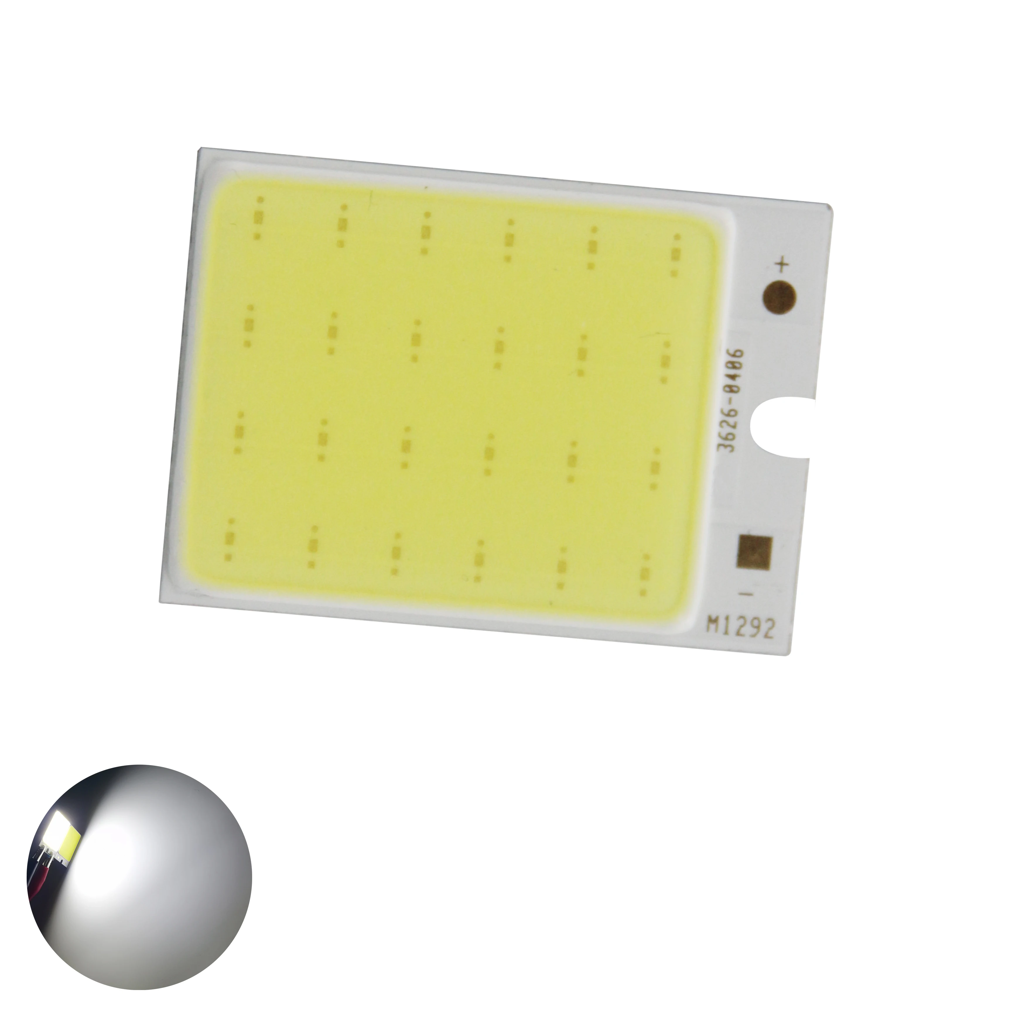 

hot cob led strip 12v 36mm 26mm led cob strip light source 3w White LED bar light for Car indoor reading lamp bulb tubes