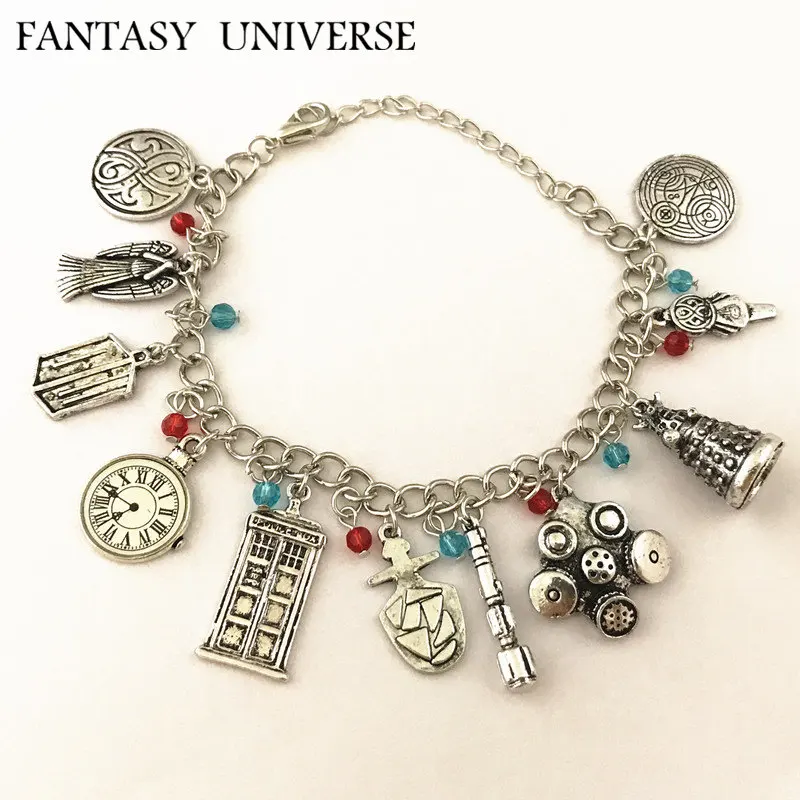 

FANTASY UNIVERSE Freeshipping 1pc a Doctor who charm Bracelet ALLDCD01