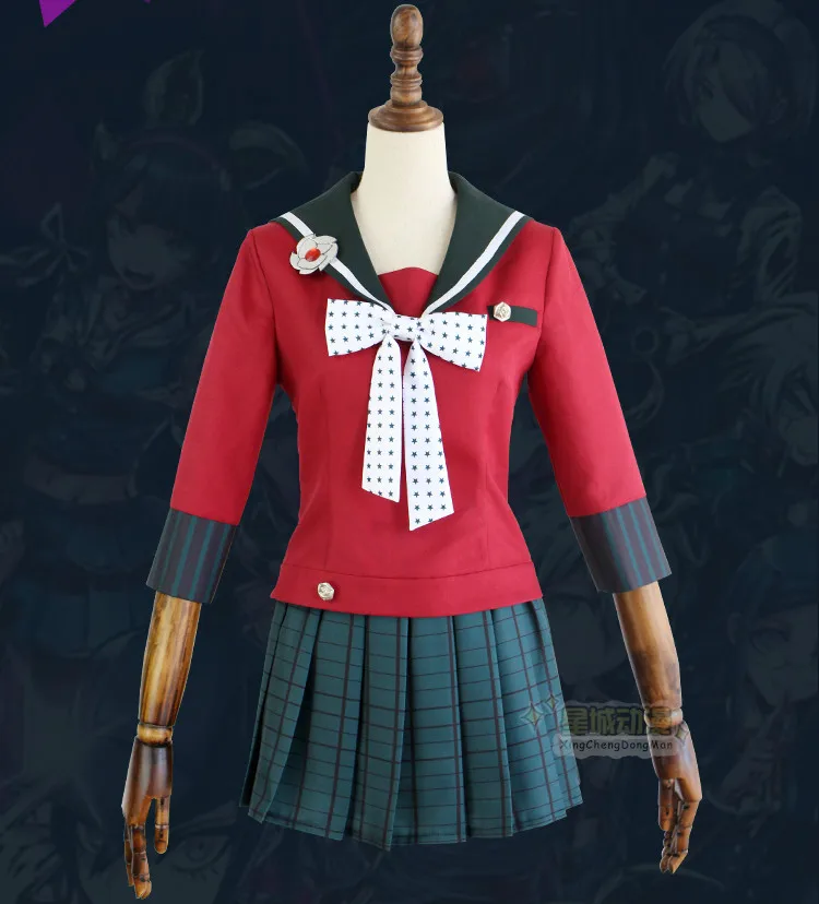 

Danganronpa V3 Harukawa Maki Cosplay Costume custom any size Harukawa Maki Wig