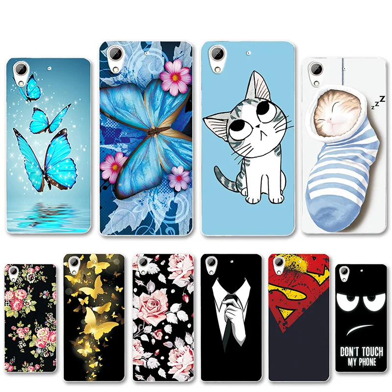 

Women Girls' Floral Various Case For HTC 626 628 626w 626G Desire 628 Dual Sim Patterned Skin Back Cover For HTC 626 628