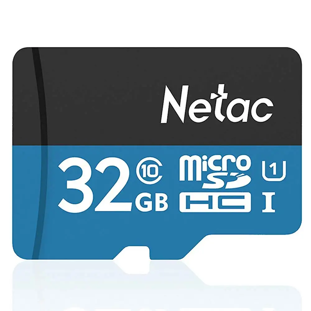 Netac карта памяти 32 Гб карты microsdhc, класс 10, скорость чтения до 80 МБ/с. P500 TF UHS-1 информации о транспортном средстве Регистраторы SD карта памяти на 32 ГБ